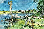 Carl Larsson ett bra badstalle oil painting on canvas